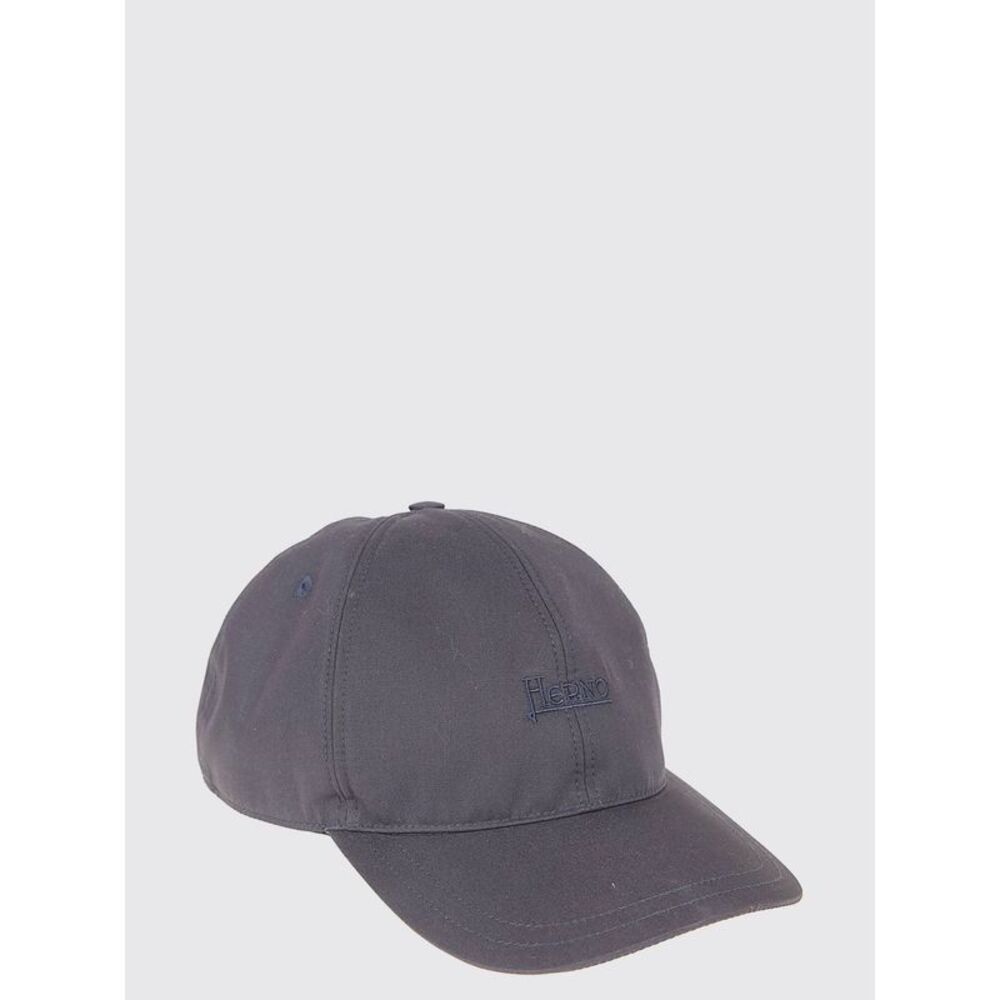 Herno Men Cotton Baseball Cap Herno With Tone-On-Tone Embroidered Logo